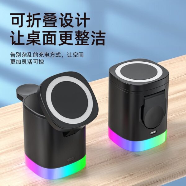 3 in 1 foldable magnetic wireless charger - Image 3