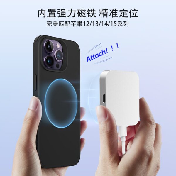 Portable 3-in-1 Magnetic Wireless Charger - Image 2