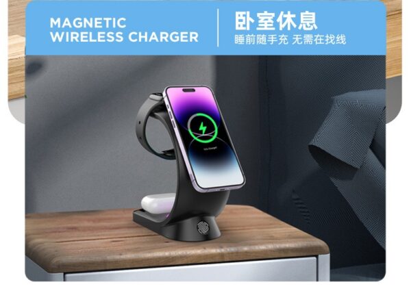 3 in 1 Magnetic Wireless Charging Stand - Image 3